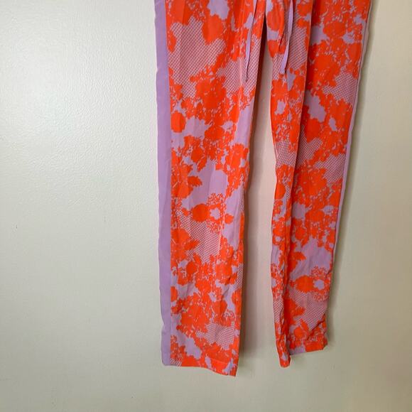 Nanette Lepore L'amour Casual Pants Pink & Orange Abstract Medium - Picture 4 of 8